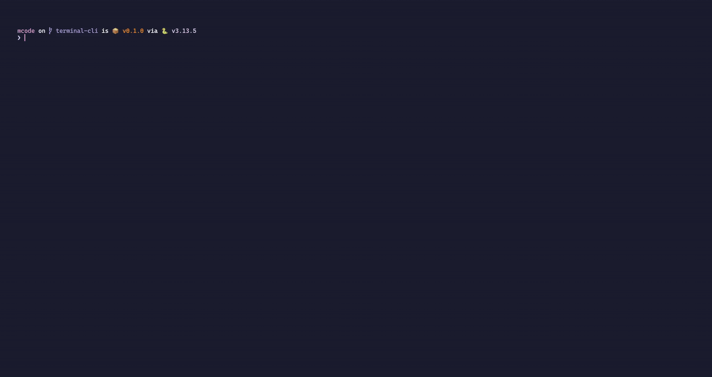 mcode Demo
